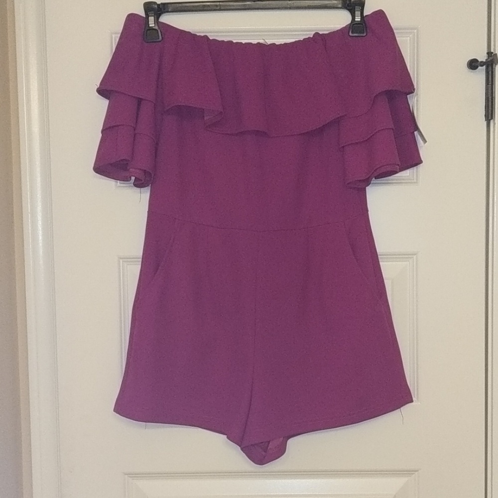 Off the shoulder romper